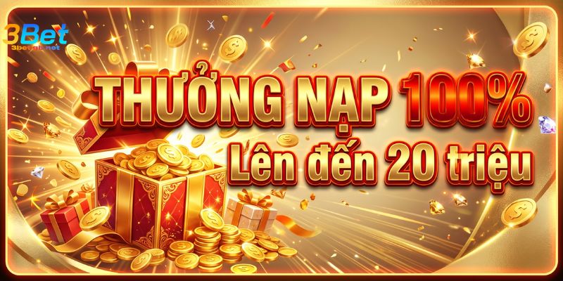 Thưởng nạp 3bet