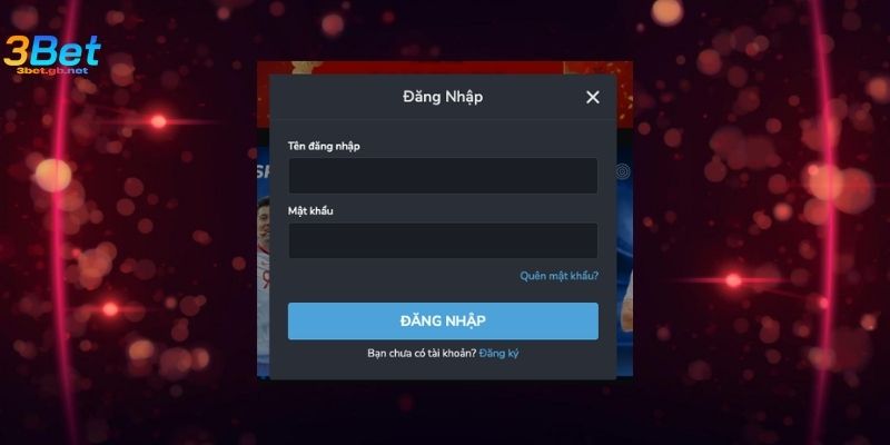 Hướng dẫn chi tiết các bước đăng nhập 3BET chuẩn xác