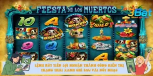 Lệnh rút tiền lợi nhuận thành công hiển thị trạng thái xanh chỉ sau vài nốt nhạc